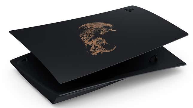 Una portada de PS5 muestra una pieza de arte FFXVI de edición limitada. 